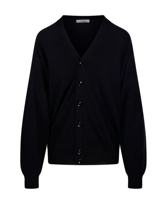 26FW 르메르 릴렉스 트위스트 가디건 PO0052 LK1063 BK999 BLACK