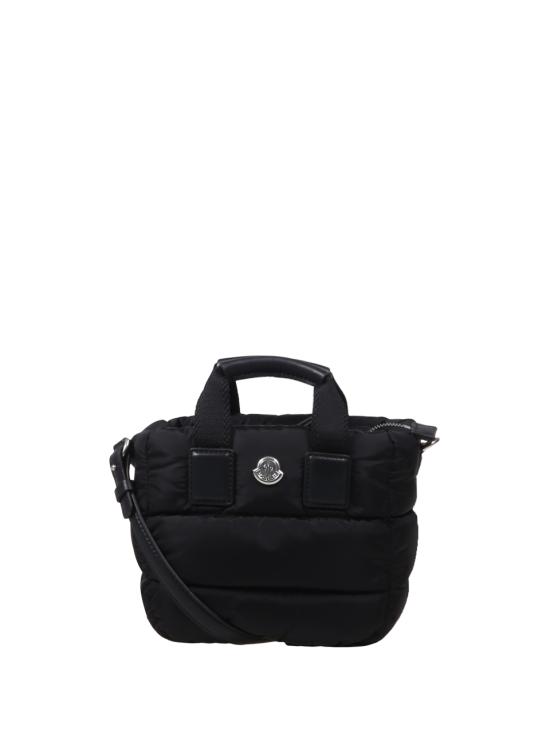 26FW 몽클레어 카라독 마이크로 패딩 토트백 5L00004 M6275 999 BLACK