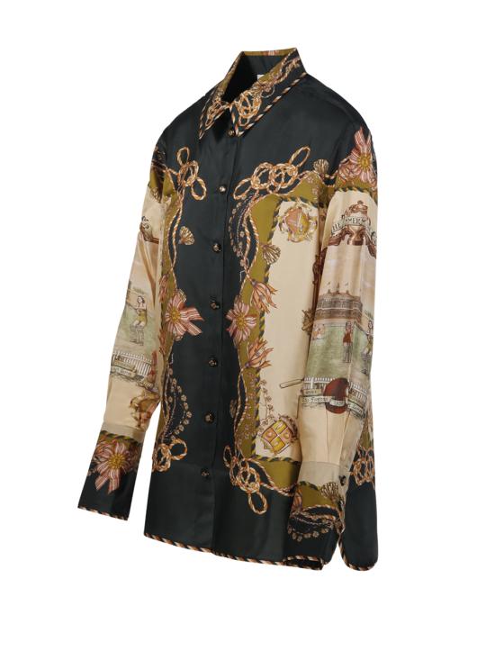 26FW 짐머만 셔츠 0901TF261 FSSCF FOREST SCARF - ZIMMERMANN