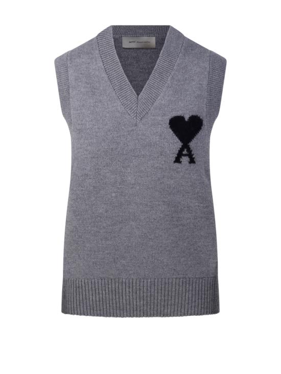 26FW 아미 베스트 UKS902 018 A273 GRIS CENDRE CHINE NOIR