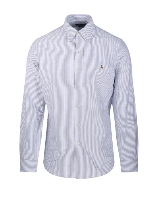 26FW 랄프 로렌 긴팔 셔츠 710953704501 6636A NAVY WHITE