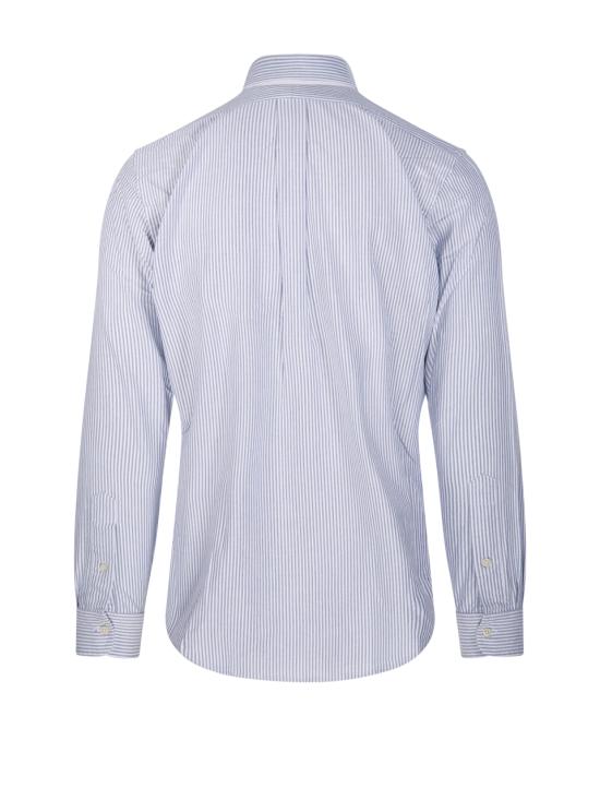 26FW 랄프 로렌 긴팔 셔츠 710953704501 6636A NAVY WHITE - RALPH LAUREN