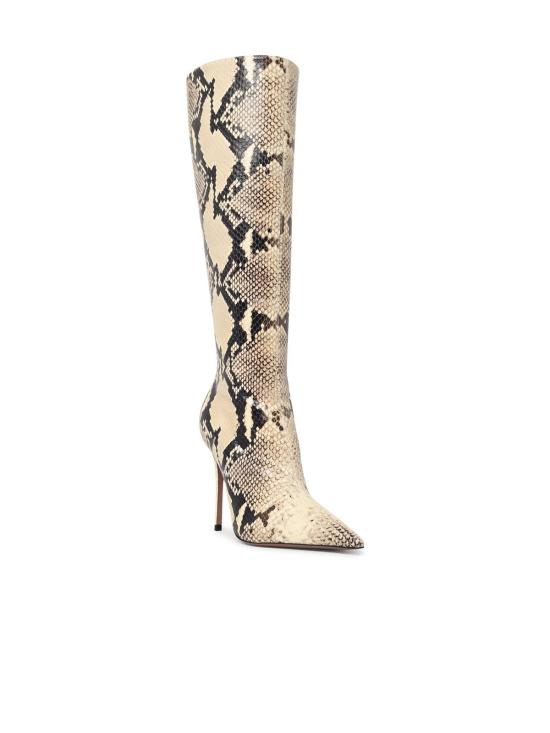 26FW 파리텍사스 부츠 PX2046 XPTTEPRINTED PYTHON NATURALE Ivory - PARIS TEXAS