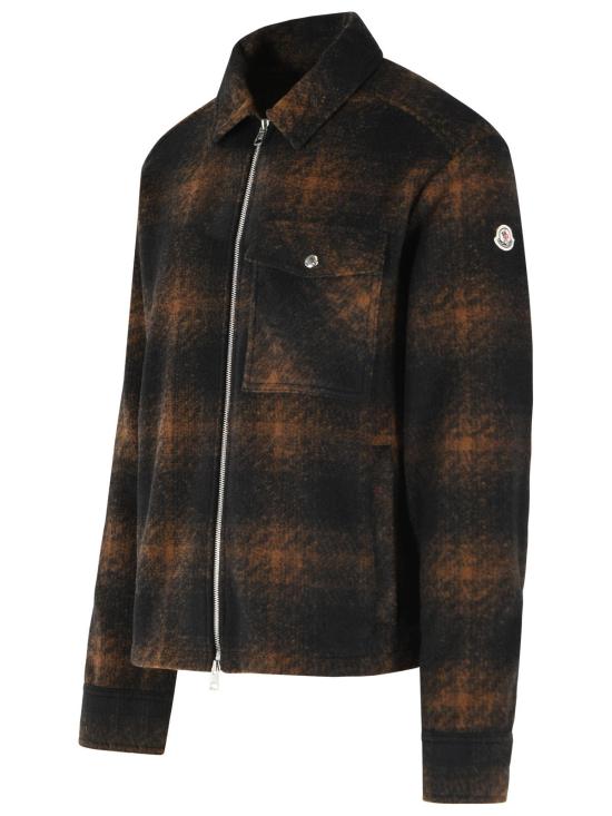 26FW 몽클레어 긴팔 셔츠 091 2F000 35 89BKBF29 Brown - MONCLER