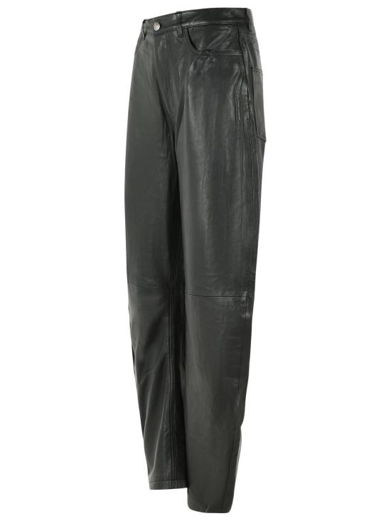 26FW 로테이트 가죽 팬츠 116577100 Black - ROTATE