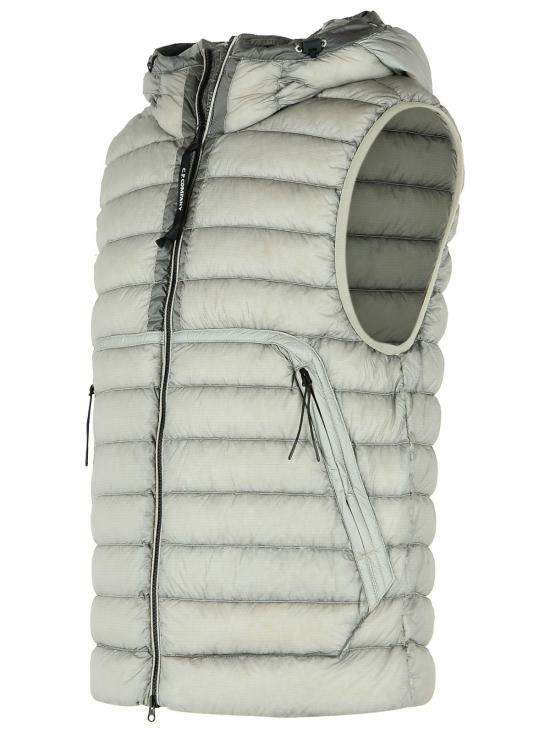 26FW 씨피 컴퍼니 니트 베스트 21CMVE014A 110416A936 Grey - C.P. COMPANY