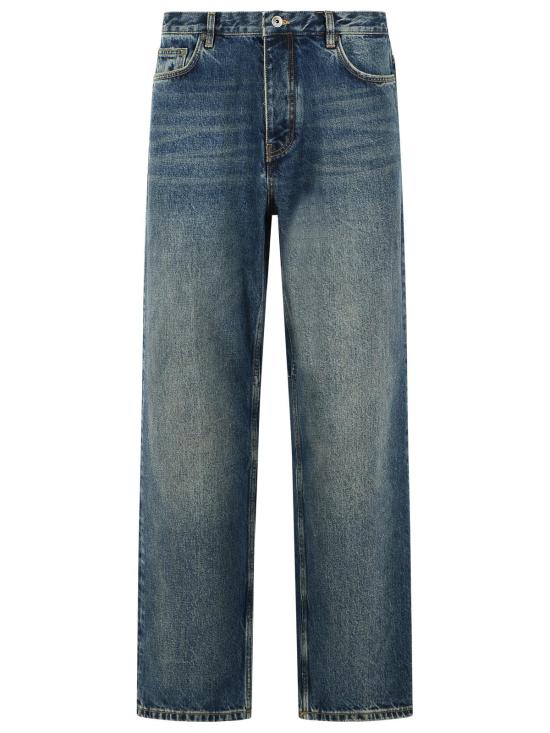 26FW 오프화이트 데님 팬츠 44MYA19DF26D005461 Blue