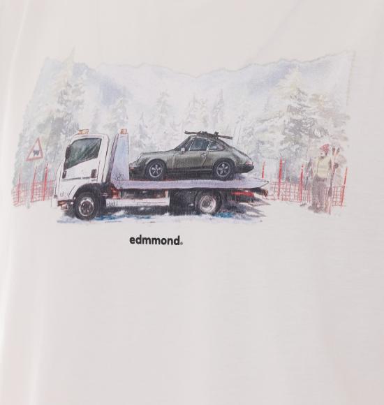 26FW 에드몬드 스튜디오 반팔 티셔츠 3036010 OFF WHITE - EDMMOND STUDIOS