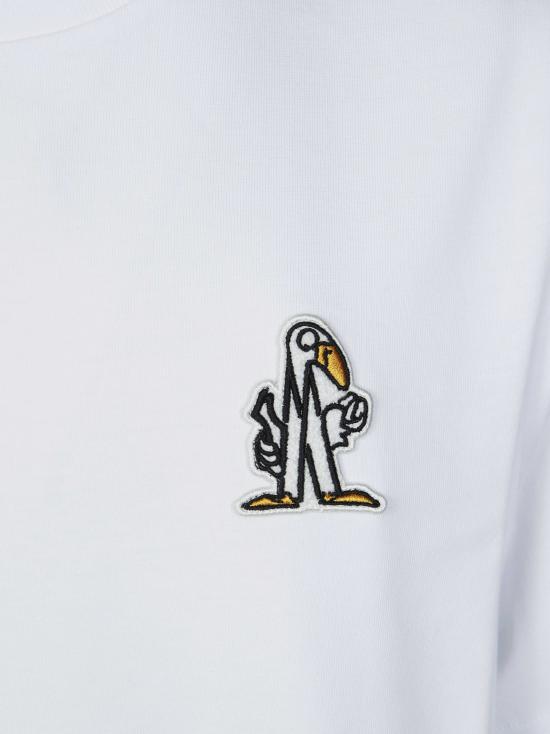 26FW 몽클레어 반팔 티셔츠 L20918C0007189AUG 00A BIANCO - MONCLER