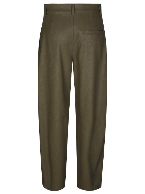 26FW 핑코 스트레이트 팬츠 107710A3MD X51 VERDE - PINKO