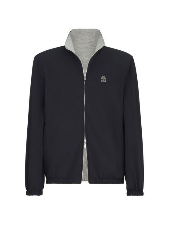 26FW 브루넬로 쿠치넬리 나일론 리버시블 자켓 MM49A7433G CKM43 NAVY BLUE DOM