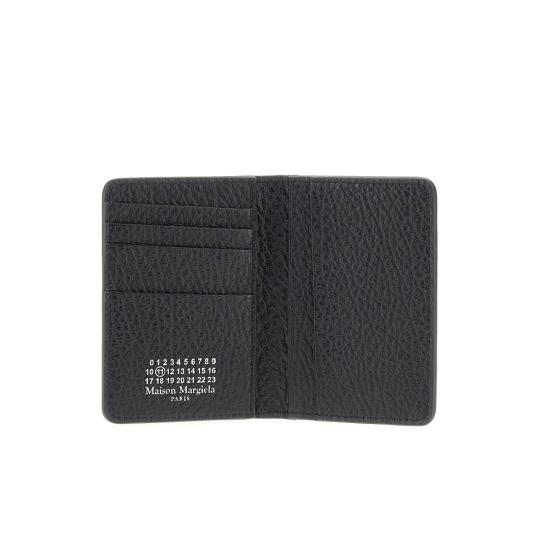 26FW 마르지엘라 보빈 레더 카드 홀더 SA1VX0011P4455 Black - MAISON MARGIELA