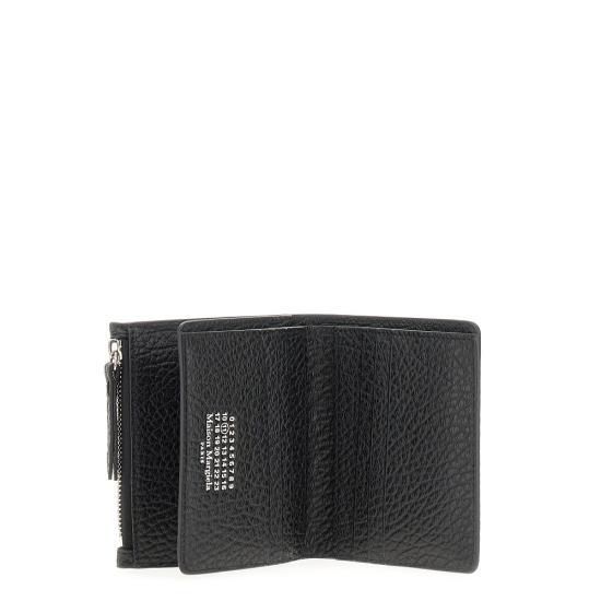 26FW 마르지엘라 레더 플랩 월렛 SA1UI0023P4455 Black - MAISON MARGIELA