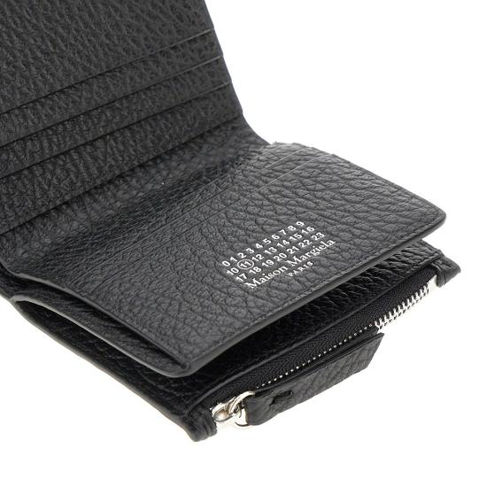 26FW 마르지엘라 레더 플랩 월렛 SA1UI0023P4455 Black - MAISON MARGIELA