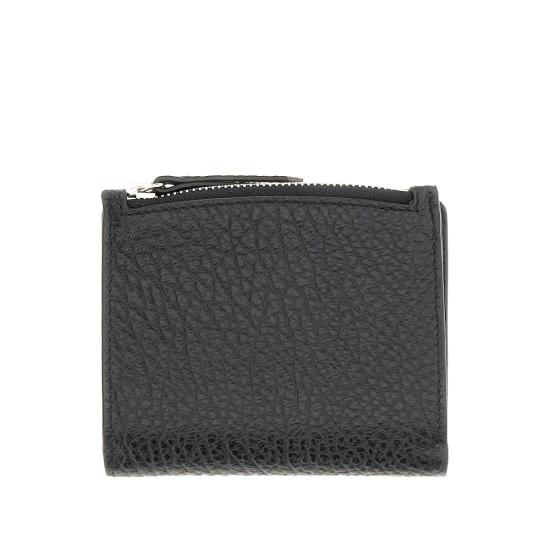 26FW 마르지엘라 레더 플랩 월렛 SA1UI0023P4455 Black
