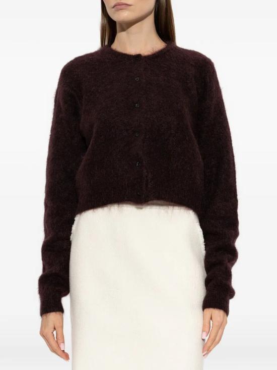26FW 게스투즈 가디건 10911515 104687 PLUM MELANGE - GESTUZ