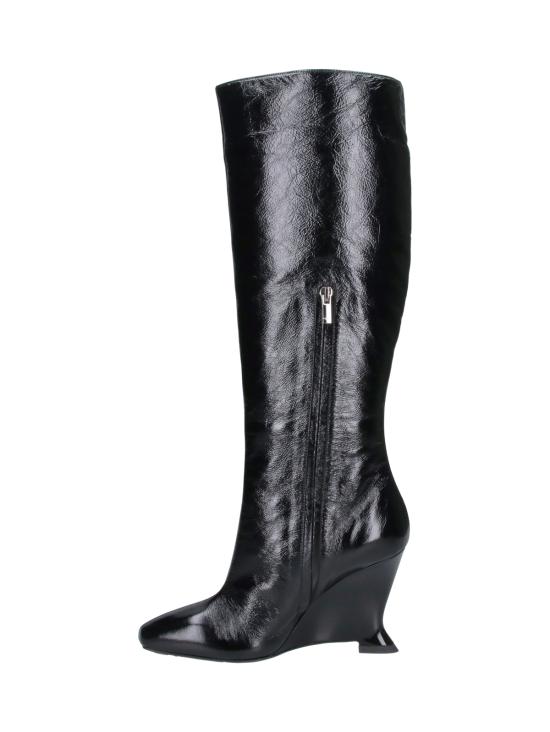 26FW 발망 부츠 HN0TA305LMSI 0PA BLACK - BALMAIN