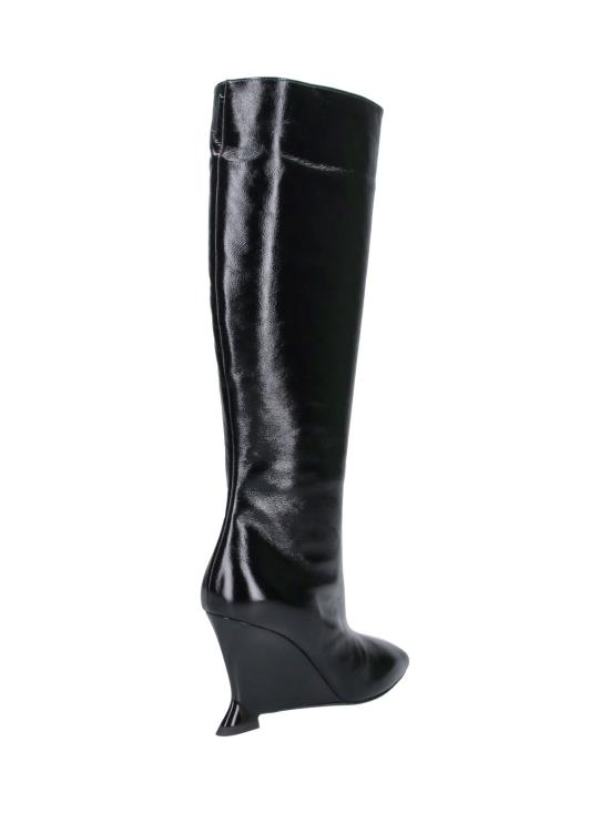 26FW 발망 부츠 HN0TA305LMSI 0PA BLACK - BALMAIN