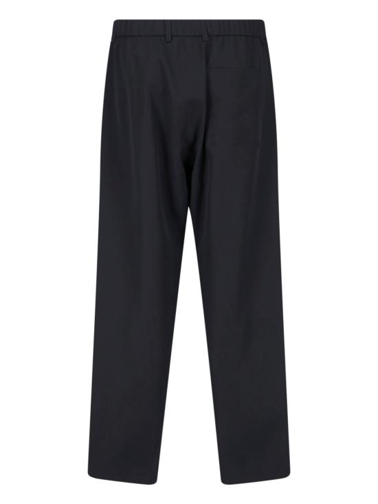 26FW 마시모 오스티 스튜디오 스트레이트 팬츠 21MMPA302A110787A 999 BLACK - MASSIMO OSTI STUDIO