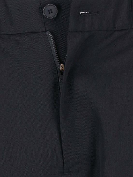 26FW 마시모 오스티 스튜디오 스트레이트 팬츠 21MMPA302A110787A 999 BLACK - MASSIMO OSTI STUDIO
