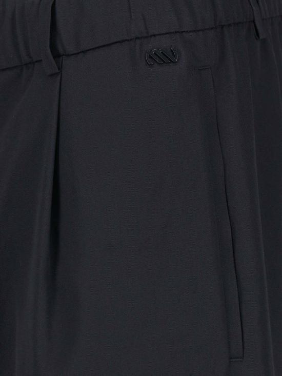 26FW 마시모 오스티 스튜디오 스트레이트 팬츠 21MMPA302A110787A 999 BLACK - MASSIMO OSTI STUDIO