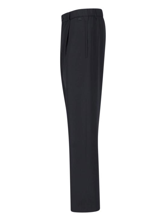 26FW 마시모 오스티 스튜디오 스트레이트 팬츠 21MMPA302A110787A 999 BLACK - MASSIMO OSTI STUDIO