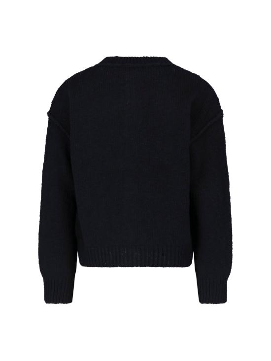 26FW 아워레가시 스웨터 M4263PS SLUB TWISTED BLACK WOOL - OUR LEGACY