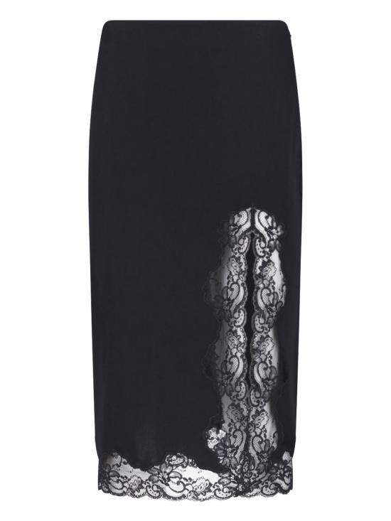 26FW 발망 미디 스커트 SK0000000082 0PA BLACK