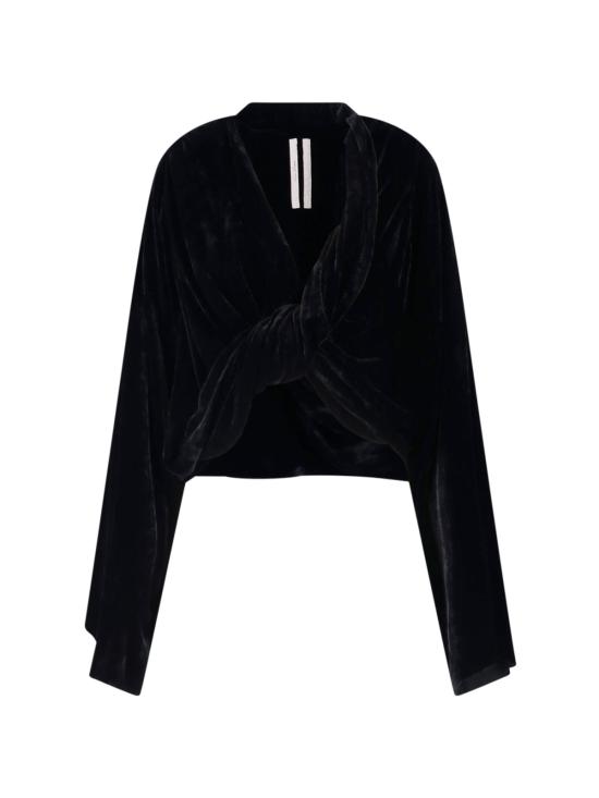 26FW 릭 오웬스 긴팔 티셔츠 RO02F5272 V 09 BLACK