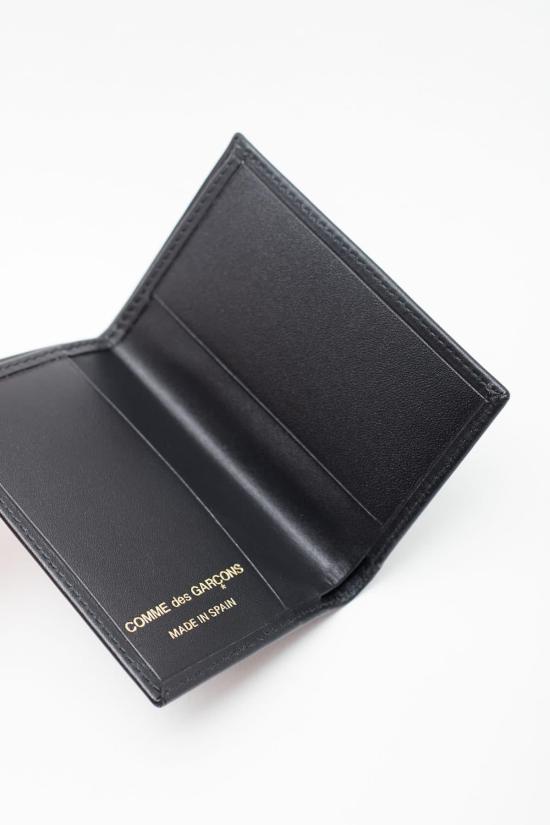26FW 꼼데가르송 명함지갑 SA6400 BLACK DOM - COMME DES GARCONS
