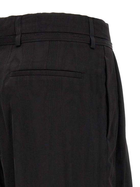 26FW 드리스 반 노튼 팬츠 262131E20 BLACK - DRIES VAN NOTEN