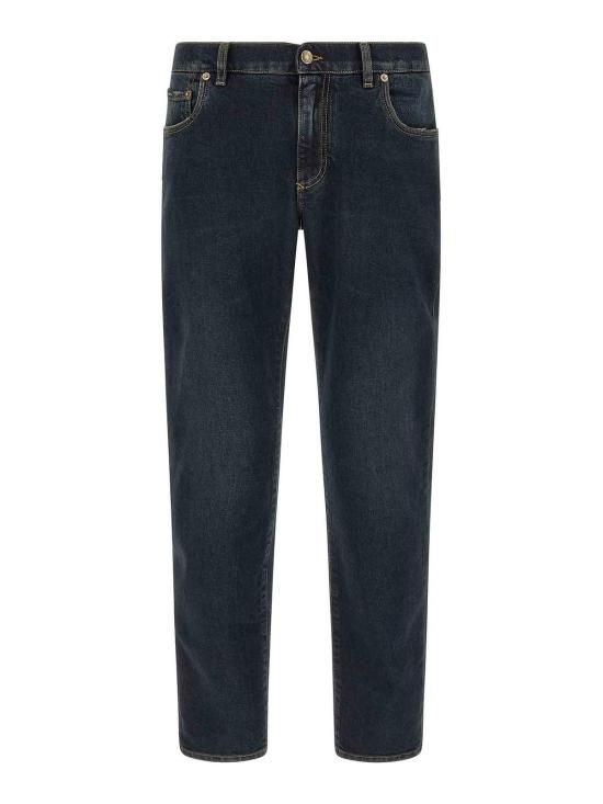 26FW 돌체앤가바나 스트레이트 팬츠 GY07CDG8PM5S9001 BLUE