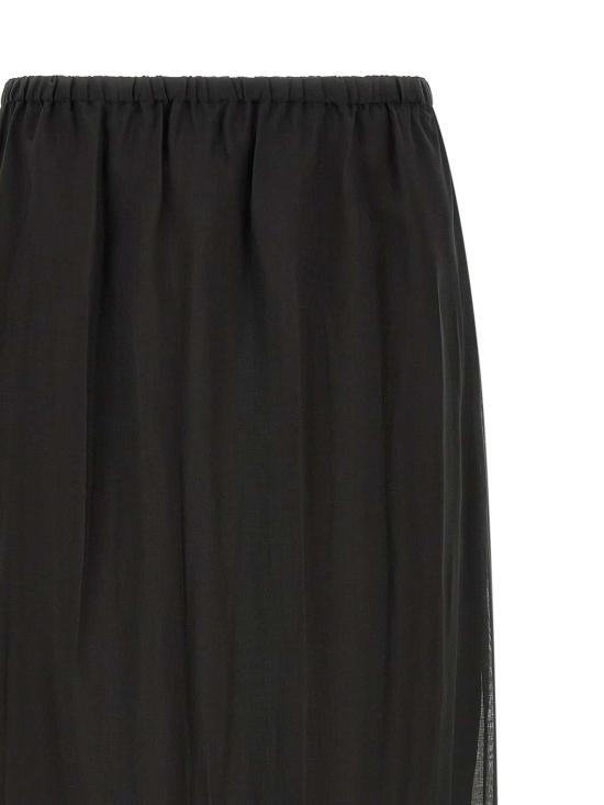 26FW 텔라 미디 스커트 110147010591X001 BLACK - TELA