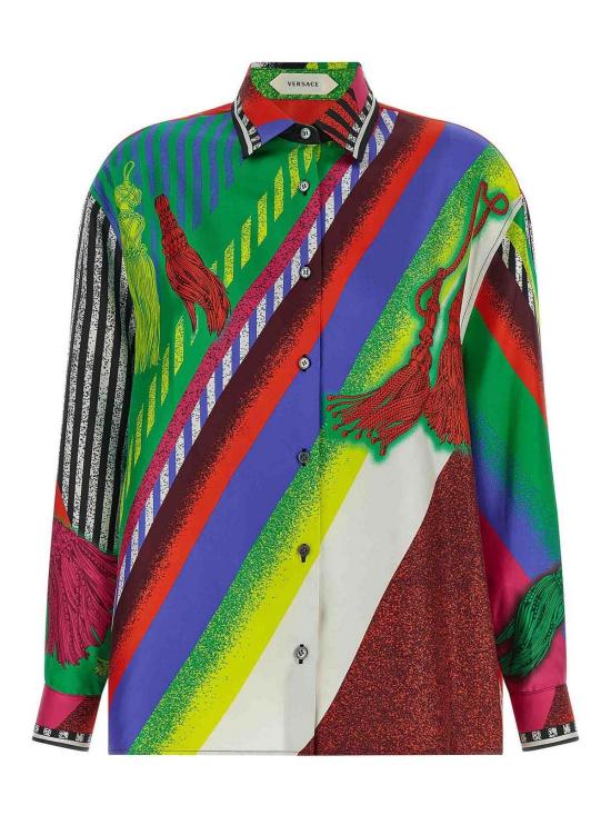 26FW 베르사체 셔츠 10256861A186815PH00 MULTICOLOUR