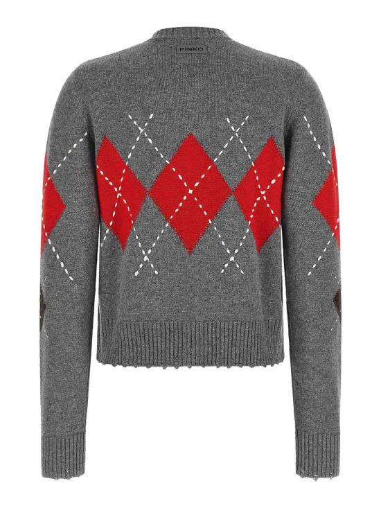 26FW 멀버리 가디건 107284A3IEIL1 GREY - MULBERRY
