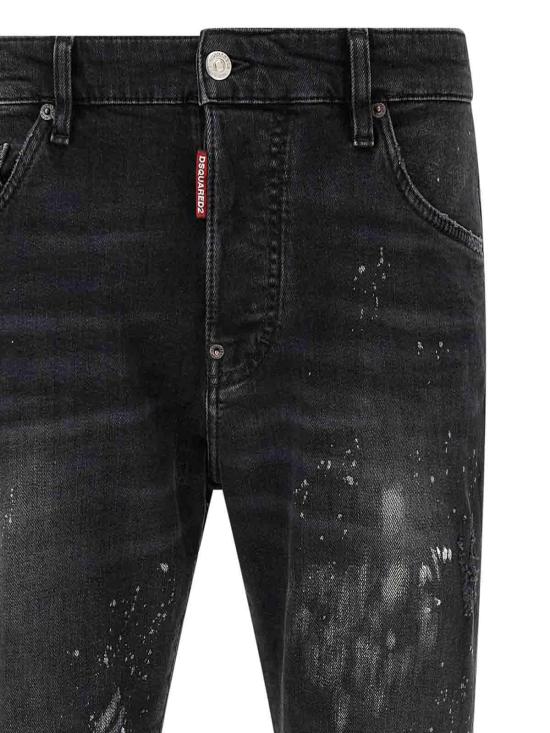 26FW 디스퀘어드2 스트레이트 팬츠 S74LB1972D30046900 BLACK - DSQUARED2