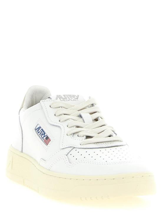 26FW 오트리 메달리스트 로우 스니커즈 AULMLL27 BEIGE - AUTRY