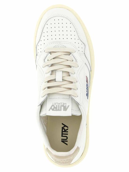 26FW 오트리 메달리스트 로우 스니커즈 AULMLL27 BEIGE - AUTRY