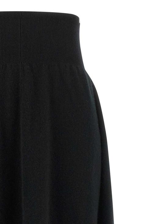 26FW 익스트림캐시미어 미디 스커트 N498GRACESHORTRAVEN BLACK - EXTREME CASHMERE