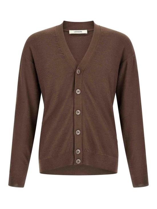 26FW 르메르 릴렉스 트위스트 가디건 PO0052LK1063BR310 BROWN