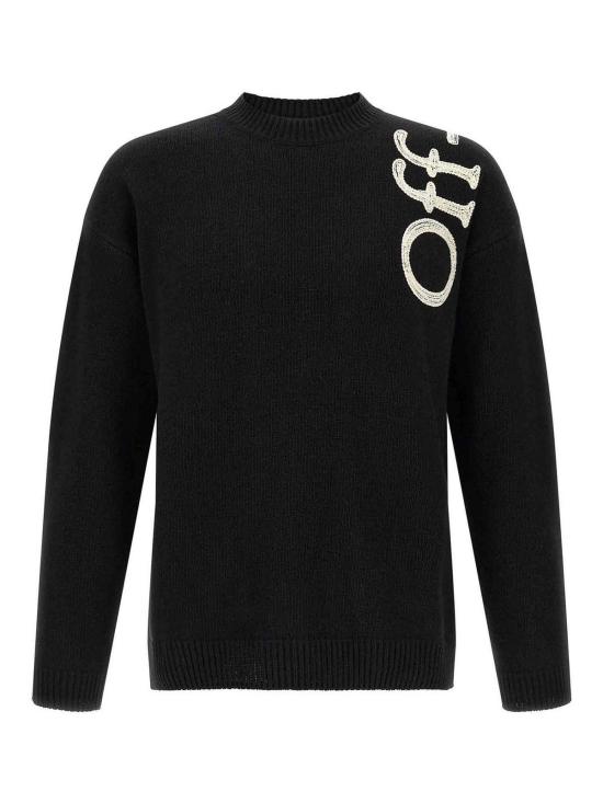 26FW 오프화이트 스웨터 OMHE213F26KNI001000 WHITE