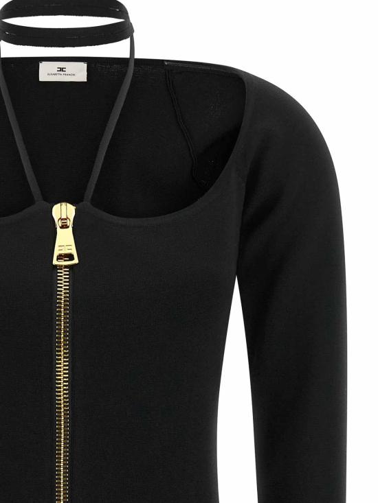 26FW 엘리자베타프랜치 미디 스커트 AM06B66E2110 BLACK - ELISABETTA FRANCHI