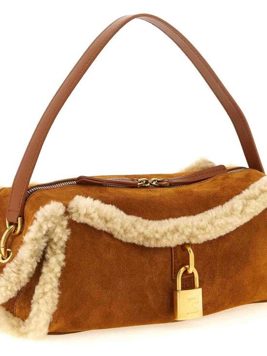 26FW 발망 숄더백 HN1HG066LMOSGYY BROWN - BALMAIN