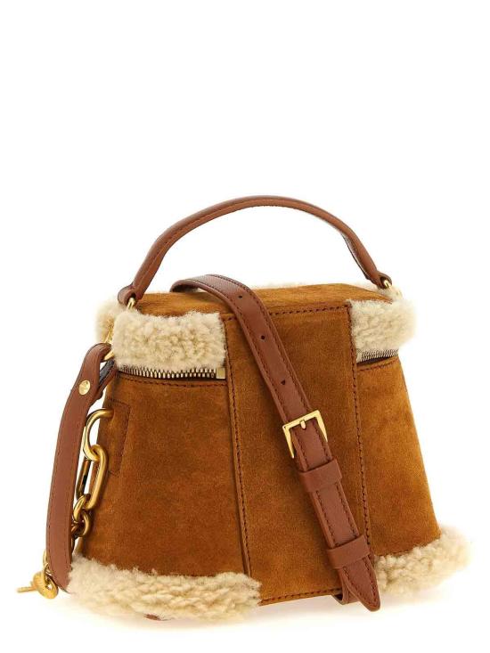 26FW 발망 토트백 HN1BH004LMOSGYY BROWN - BALMAIN