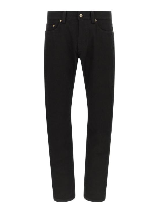 26FW 베르사체 스트레이트 팬츠 10270171A192981D040 BLACK