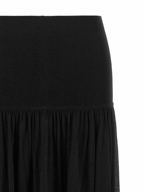 26FW 짐머만 미디 스커트 9282SF261BLK BLACK - ZIMMERMANN