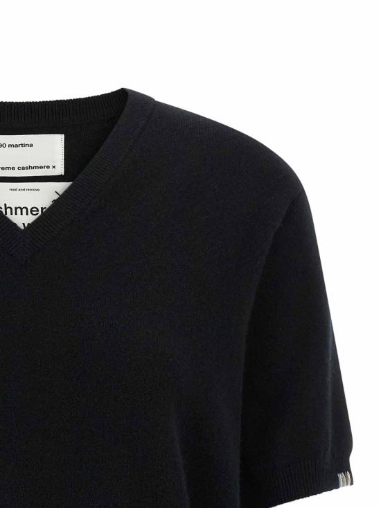 26FW 익스트림캐시미어 탑 N490MARTINARAVEN Black - EXTREME CASHMERE