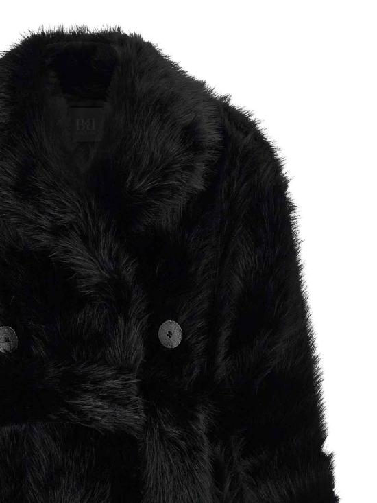 26FW 비비 쿠튀르 무스탕 JACKIETRENCHBLACK - B&B COUTURE