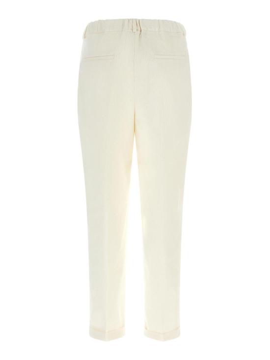 26FW 키톤 팬츠 D50105K0172B02BIANCO WHITE - KITON