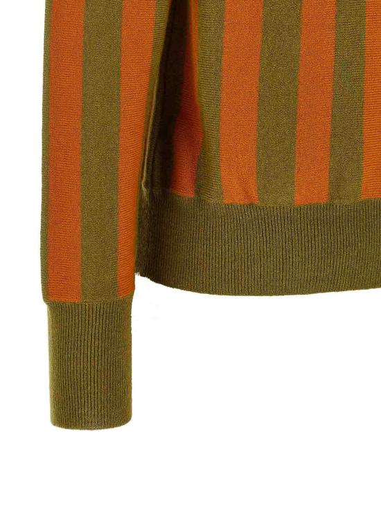 26FW 알베르토비아니 폴로 티셔츠 MG836WS0003ORANGEVERDE MULTICOLOUR - ALBERTO BIANI